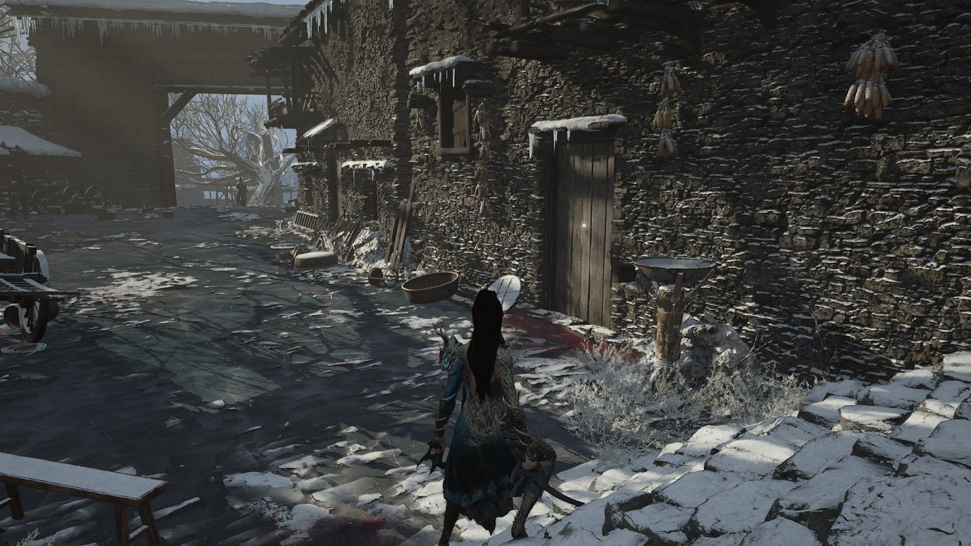 Interact with the door (Image via 505 Games)